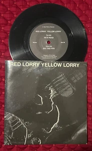 Red Lorry Yellow Lorry He's Read / See The Fire Vinyl 7" 45RPM UK 1983 - Imagen 1 de 2
