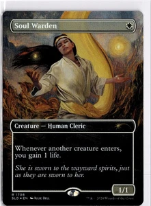 MTG Secret Lair Julie Bell Foil Soul Warden (Rainbow Foil) 1708 SLD R NM Scan Ma - Bild 1 von 2