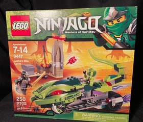 NISB! LEGO 9447 Ninjago Lasha's Bite Cycle Masters of Spinjitzu Retired 2012 