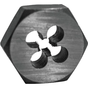 Drill & Tool 3/8-16 Coarse 1 In. Across Flats Fractional Hexagon Die DRILL & - Picture 1 of 1