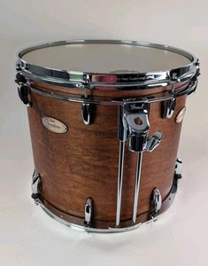 Pearl Symphonic PTM1614DL/C201 16x14" Double Head Concert Tom Matt Walnut - Bild 1 von 12