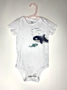 Carter’s Whale Jungen Einteiler Body weiß | Jungengröße 18 Monate - Bild 1 von 3