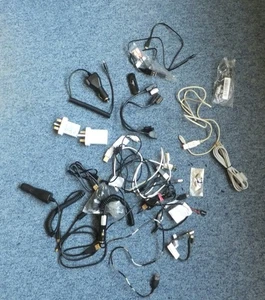 Computer cables and fittings job lot - Afbeelding 1 van 5