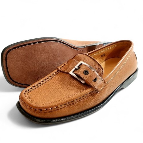 TOD’S Mocassini mocassini scarpe guida TOD'S Made in Italy metodo McKay cintura pelle