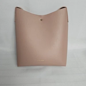 Samara Schultertasche Umhängetasche veganes Leder mittelgroß Pfingstrose rosa - Bild 1 von 5