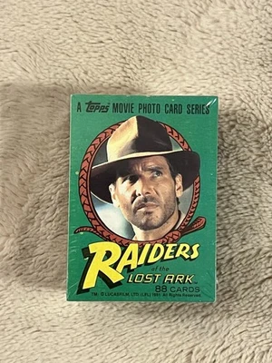 1981 Topps Indiana Jones Raiders Of The Lost Ark Trading Cards #1-88 Full Set - Image 1 of 4