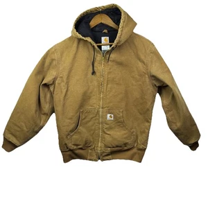 Chaqueta Carhartt Para Mujer L Pato Lona Edredón Forrado Ropa de Trabajo WJ130 BRN Envejecida - Imagen 1 de 24