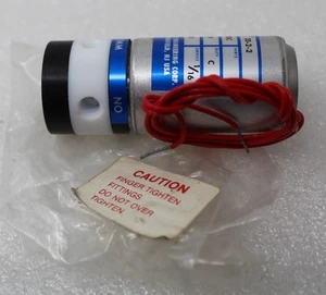 NEW Valcor Scientific Subminiature Teflon® Diaphragm Solenoid Valve 20-2-2 - Picture 1 of 8