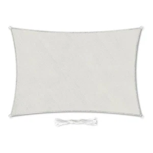 Toldo 2x3m Rectángulo Protector Solar Impermeable Balcón Terraza Beige - Imagen 1 de 4