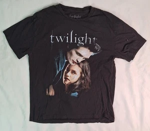 Twilight Edward Bella schwarzes Kurzarm T-Shirt 2023 Größe L - Bild 1 von 6