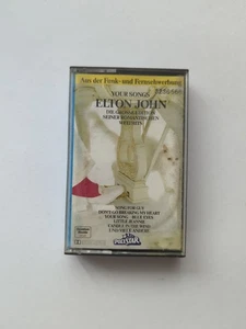 Elton John Your Songs Tape Musikkassette MC - Picture 1 of 5