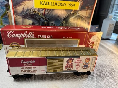 🚂 K-LINE K649202 Campbell's Kid 90th Birthday Box Car💥 L1560 - Image 1 of 4