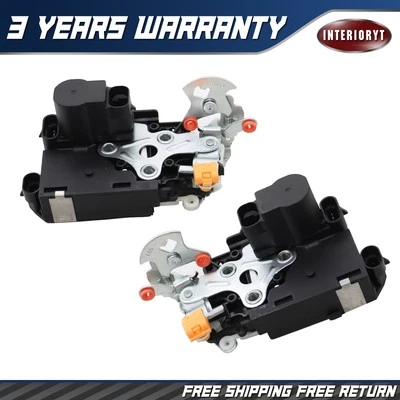 Par de actuadores de bloqueo de puerta delantera aptos para Chevrolet Silverado 1500 1999-2006 Foto 1 de 4