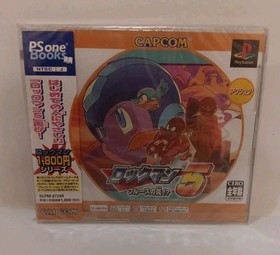Mega Man 5 (Rockman) PlayStation PS1 Version Japan Exclusive Megaman PSone Books