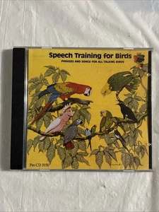SPEECH TRAINING FOR BIRDS CD. Phrases Songs For All Talking. 1993 Pet Records - Picture 1 of 3