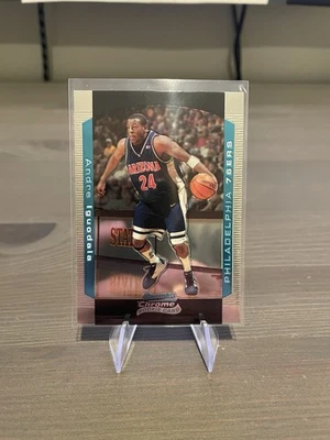 Andre Iguodala 2004-05 Bowman Chrome 新秀费城 76 人队/勇士队 146 RC — 第 1/2 张图片