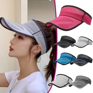 New Sun Visor Adjustable Sports Tennis Golf Headband Cap Men Women Travel Hat - Picture 1 of 7