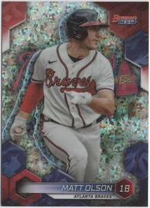 Matt Olson 2023 BOWMAN'S BEST BASEBALL /299 Mini Diamond Refractor #11 Braves - Picture 1 of 3