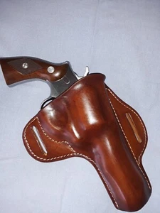 Leather Ruger Security Six Revolver Holster 4" (Right Hand) - Picture 1 of 3