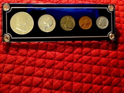 1960 GEM Silver Proof Set In Capital Holder. Blazing Luster & Beautiful Toning! - Image 1 of 2