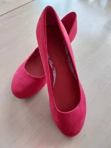Damenschuh Marco Tozzi Rot 38 Neu und unbenutzt Keilabsatz Pumps - Bild 1 von 5