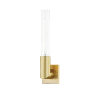 Asher Wall Sconce in Aged Brass - Picture 1 of 1