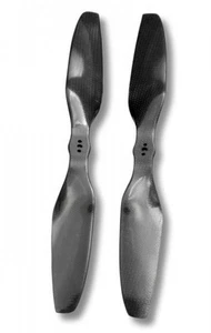 11x5.5 Carbon Propeller Luftschraube (1 Paar) - CW/CCW für Quadrokopter - Bild 1 von 1