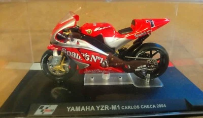 Yamaha YZR M1 #7 Carlos Checa 2004 1:24 - MotoGp collection - OTTIMA - Immagine 1 di 3