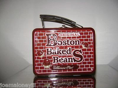 BOSTON BAKED BEANS MINI METAL LUNCH BOX TINS KID PARTY FAVORS SET 72 Foto 1 de 4