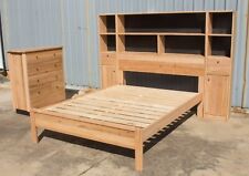Mansfield 4 Piece Bookshelf Bed Suite - Solid Messmate Timber - Australian Made