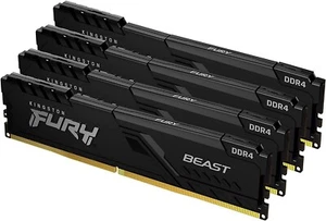 Memoria Ram Kingston FURY Beast KF432C16BBK2/16 32GB (4x8GB) DDR4 3200MHz - Foto 1 di 3