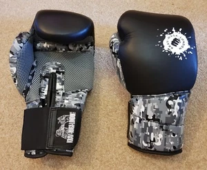 Krav Maga London Boxing Gloves - Leather 16oz - Picture 1 of 9