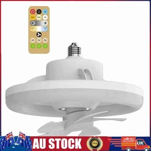 Dimmable 48W Ceiling Fan w/LED Light & Remote 3 Speeds 360° Rotation - Picture 1 of 9