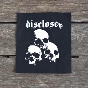 Disclose canvas patch - Japanese hardcore dbeat crust punk band patches - Picture 1 of 1