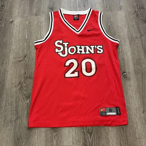 St John's Red Storm NCAA Basketball Nike Authentic Jersey Size Men’s Small Cover