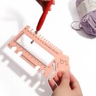 Accurate Sizing Portable Knitting Needle Crochet Gauge Measurement Tool