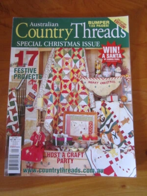 MAGAZINE AUSTRALIAN COUNTRY THREADS   VOL. 4.  NO. 7 COLLECTOR'S ED  ** MUST SEE - Image 1 of 2