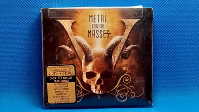 Metal For The Masses- 2 CD's + 1 DVD (2006, 3-Disc Set) NEW SEALED Foto 1 de 2