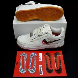 NWT Nike Air Force 1 Low Travis Scott AF100 OG White Men's 10.5 2017 AUTHENTIC - Picture 1 of 22