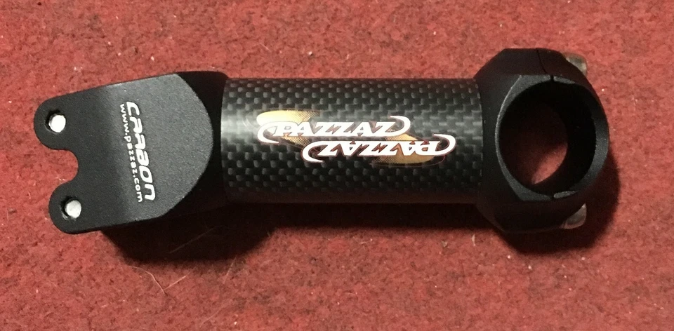 Attacco Manubrio bici carbonio Pazzaz carbon 90-100-130 bike Stem Handlebar 26mm - Image 1 of 1