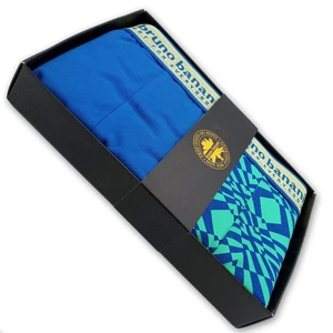 bruno banani short herren unterhose blau jade MOVE 2 Pack - Bild 1 von 10