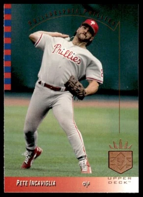 1993 SP #176 Pete Incaviglia Philadelphia Phillies - Image 1 of 2