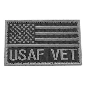 Parche gorra moral táctica bordado tenue veterinario veterano de la USAF de las fuerzas aéreas de los Estados Unidos - Imagen 1 de 2