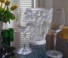 Set of six new LALIQUE Crystal glasses. Design: 100 Points, Size: Universal