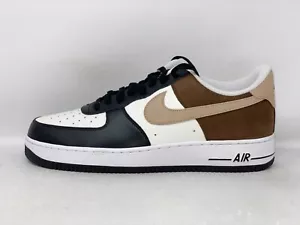 Nike Air Force 1 'Mocha Brown' Black Sneakers, Size 15 BNIB FB3355-200 - Picture 1 of 8