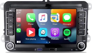Podofo 7 Zoll Wireless Android 13  Auto Touchscreen Autoradio GPS FM Bluetooth - Bild 1 von 7