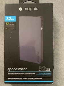 Mophie Spacestation Portable 32GB Storage And External Battery For Smartphones  - Picture 1 of 4
