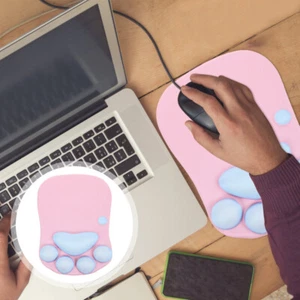 Handgelenkskissen Büro Mauspad Handgelenksunterstützung Mousepad - Bild 1 von 12