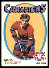1971-72 TOPPS MARC TARDIF MONTREAL CANADIENS #29