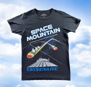 Camicia Disney Space Mountain Uomo Piccola Tomorrowland Disneyland Retro Ride - Foto 1 di 10